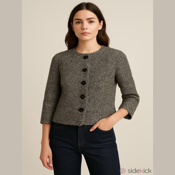 Whistles VIntage Wool blend Blazer Size 4 - Picture 1 of 9